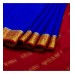 Kuberan Mysore Silk Blue Red Saree [कुबेरन् मैसूरु कौशेय नीलवर्ण रक्तवर्ण शाटिका]